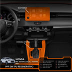 Película PPF Console Central e Multimídia Honda HR-V 2026 – Garantia de 5 Anos