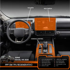 Película PPF Interior Básico Haval H9 2026 – Garantia de 5 Anos
