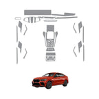 Película PPF Interior Completo BMW X6 2024 a 2025