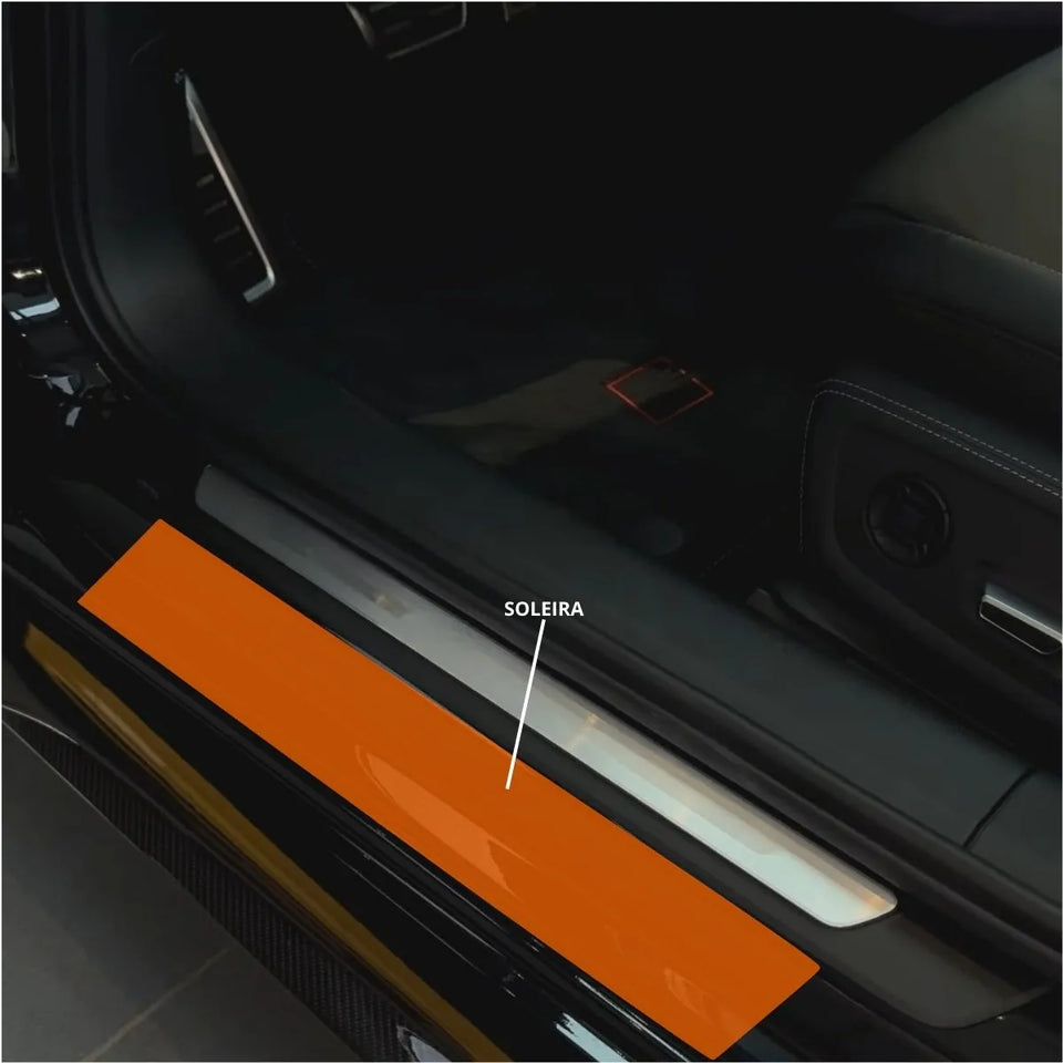 Película PPF Proteção de Portas Audi A7 Performance Black 2020 a 2024