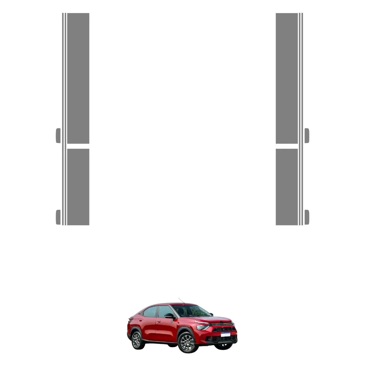 Película PPF Proteção de Portas Basalt Feel 25