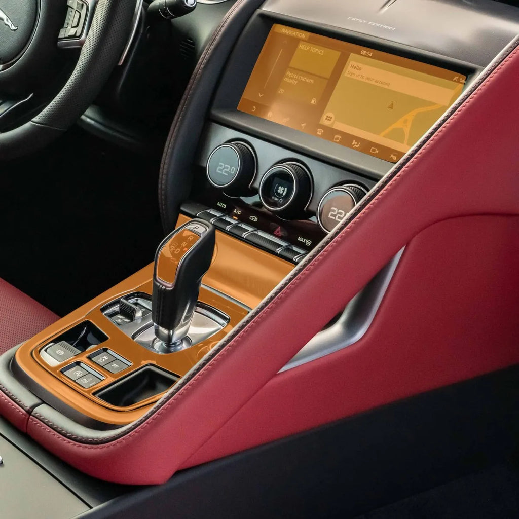 PPF Console Central Multimídia Jaguar F Type Coupé 20 24