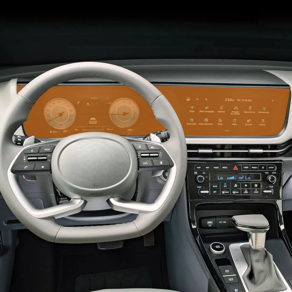 Película PPF Velocímetro Multimídia Creta 25