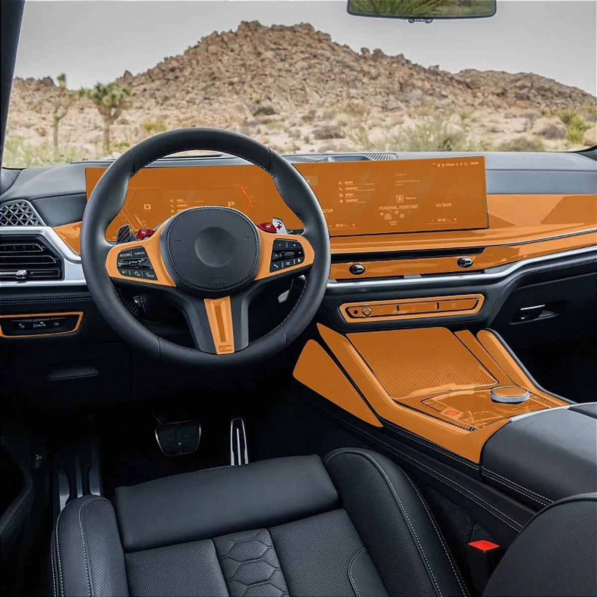 Película PPF Interior Completo BMW X6 2024 a 2025 – Garantia de 5 Anos