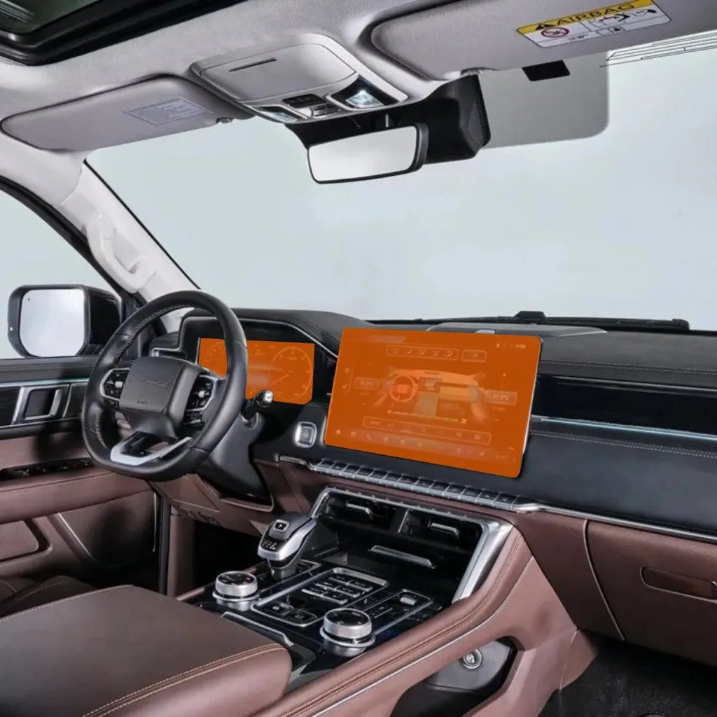 Película PPF Velocimetro Multimídia Foton Tunland V7 25