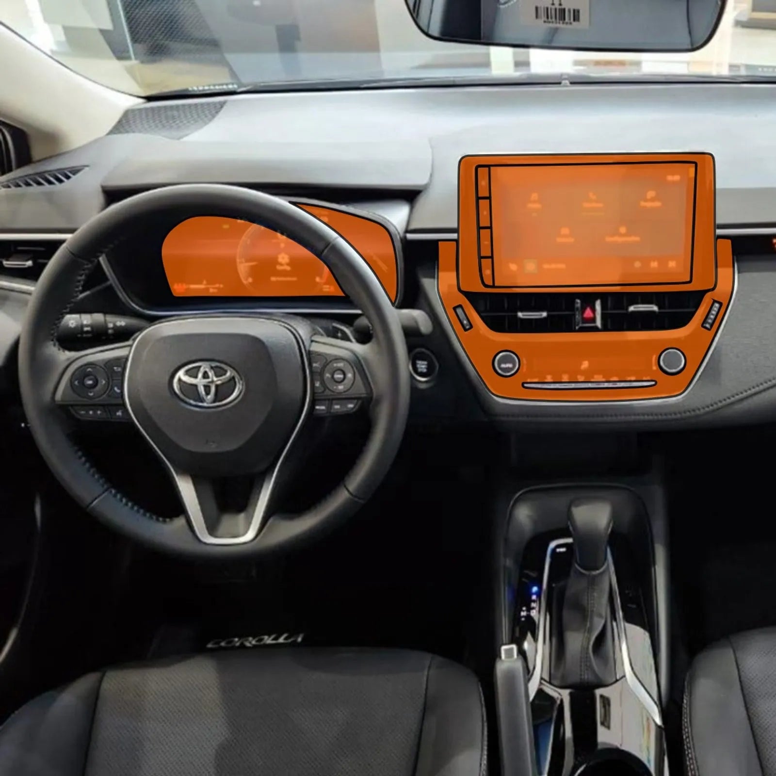 Película PPF Interior Completo Corolla XEi 24