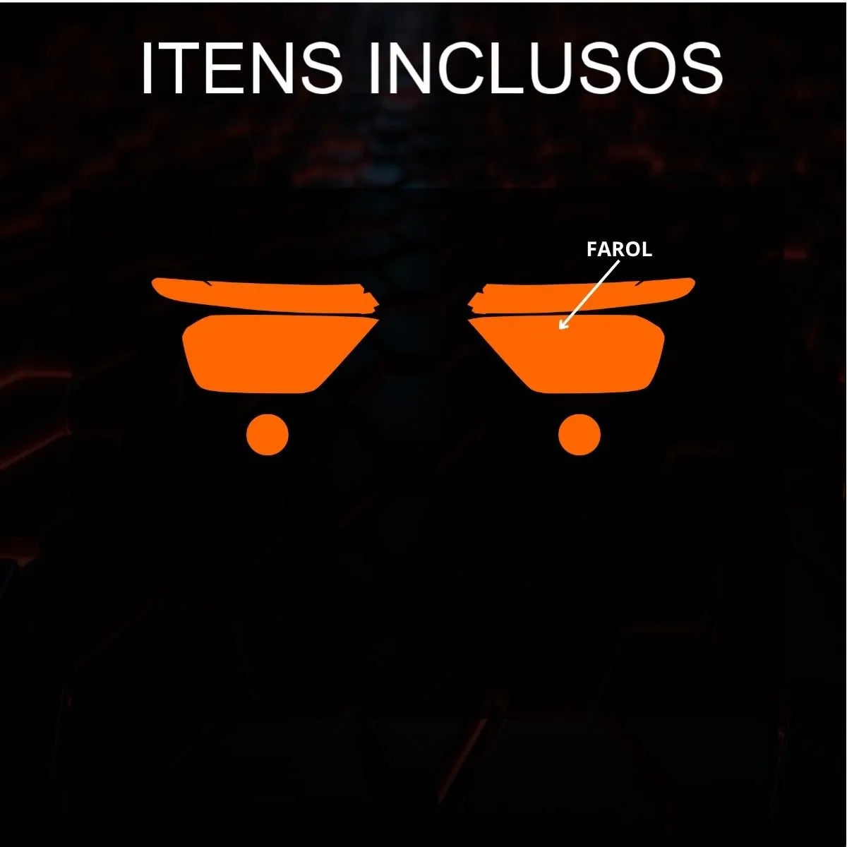 Película PPF Faróis Basalt Feel Turbo 200 25