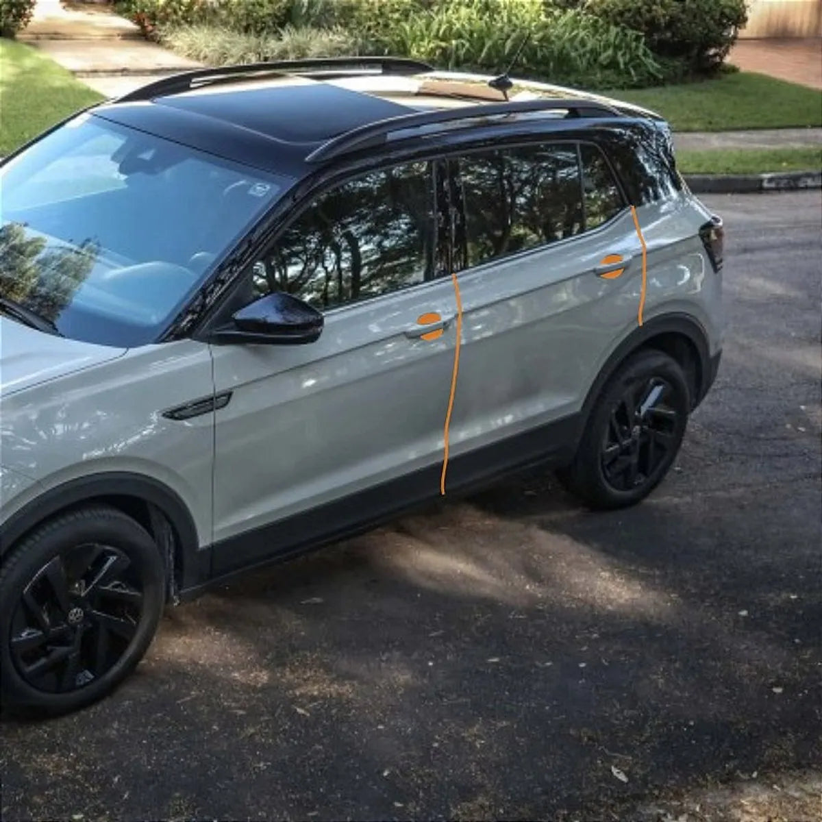 Película PPF Cantos, Conchas e Soleiras T-Cross 200 TSI 2025 – Garantia de 5 Anos