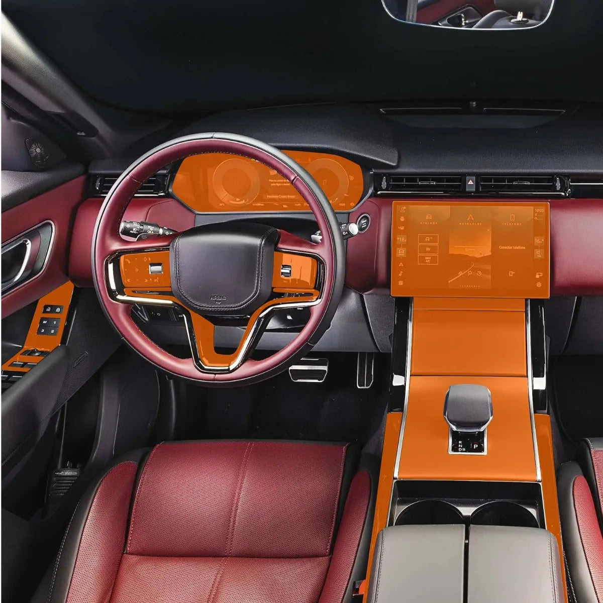Película PPF Interior Completo Range Rover Velar 24 25