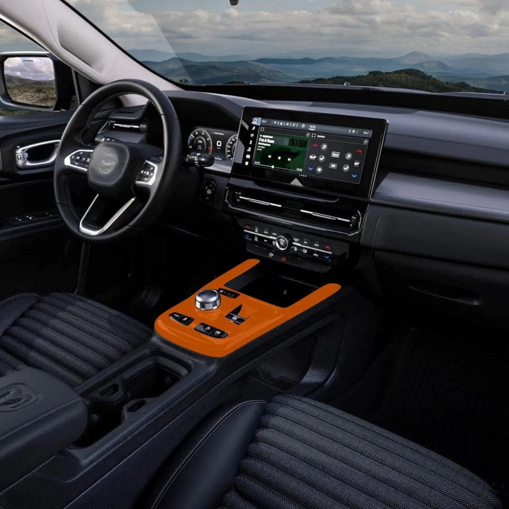 Película PPF Console Central Rampage 2023 a 2026 – Proteção Premium com Garantia de 5 Anos