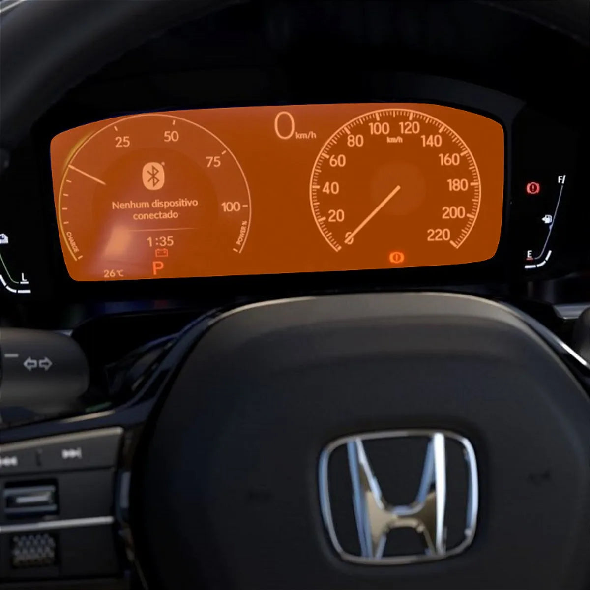 Película PPF Velocímetro Multimídia Honda CRV 25