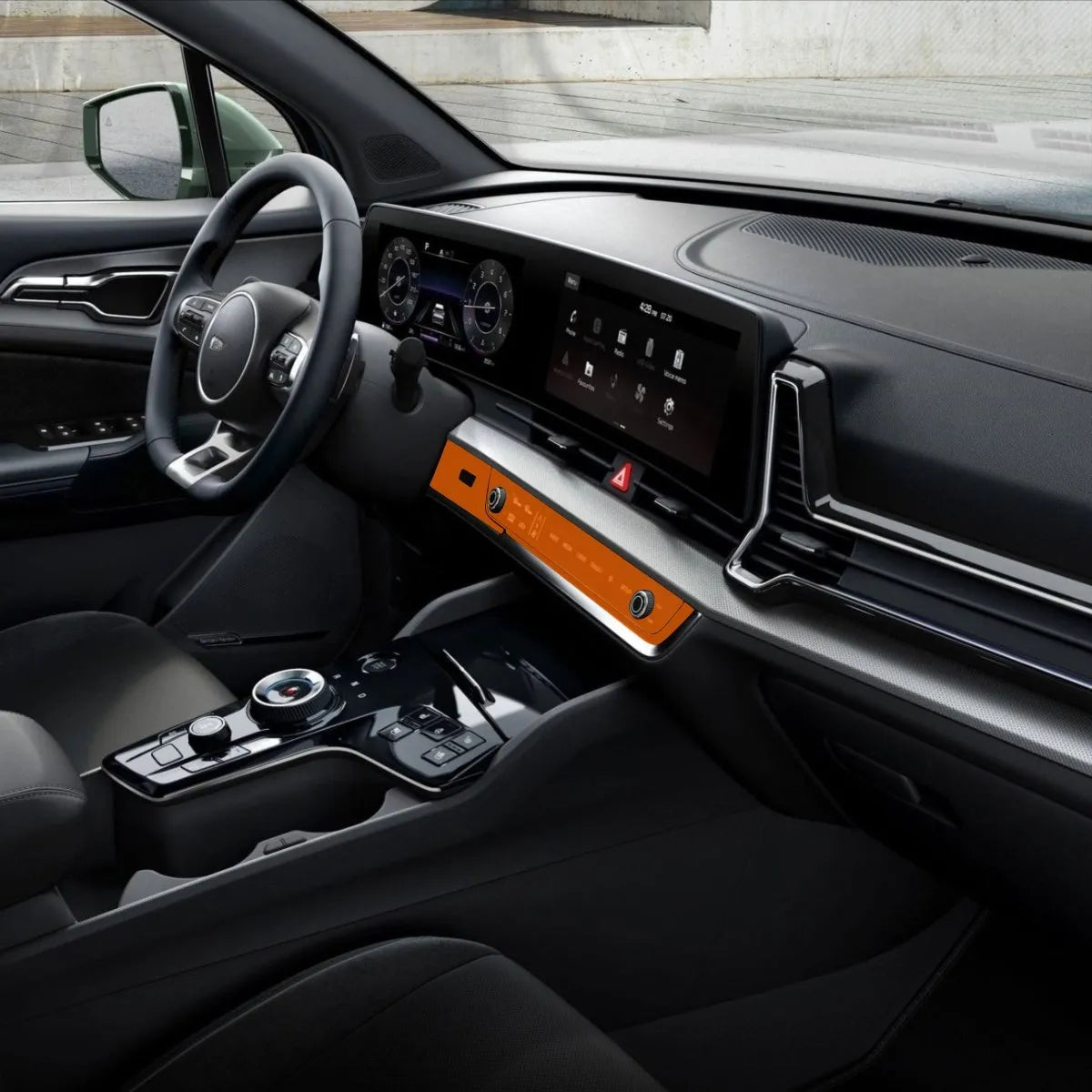 Película PPF Console Ar Kia Sportage 24 25