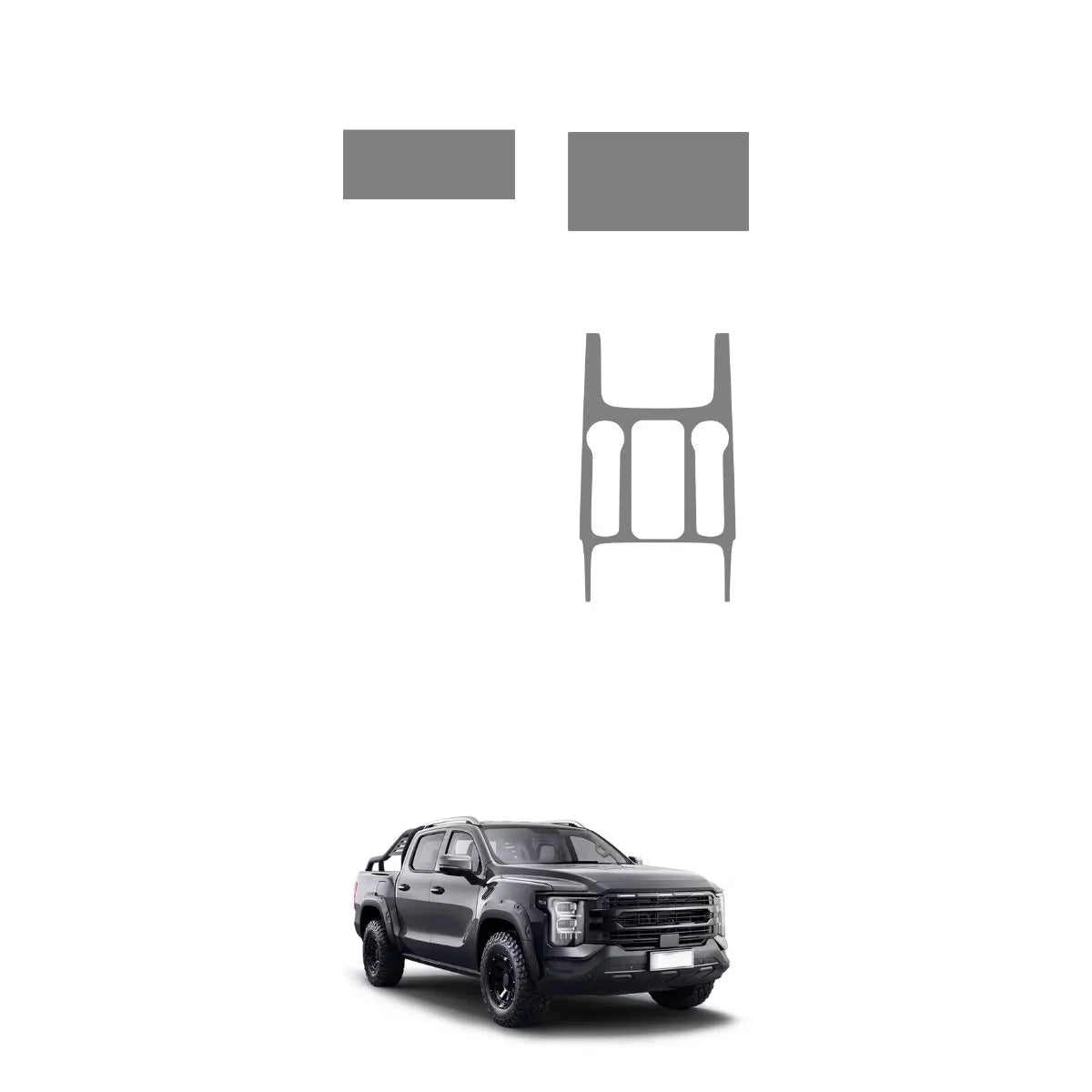 Película PPF Interior Básico Foton Tunland V7 25