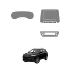 Película PPF velocímetro multimídia console do ar Compass Sport T270 26