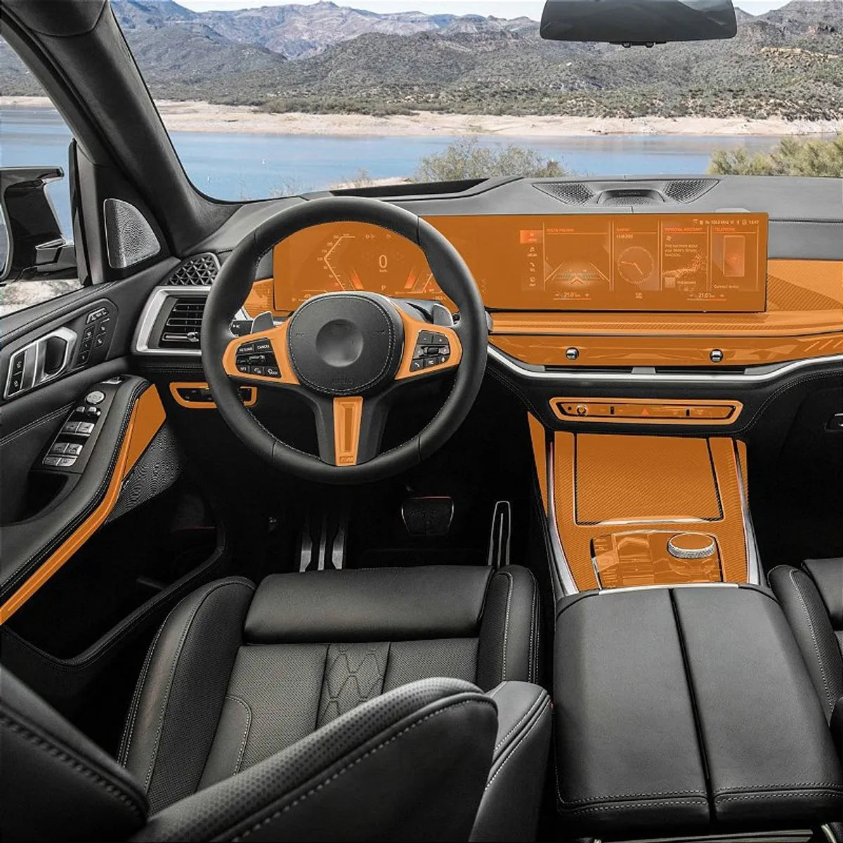 Película PPF Interior Completo BMW X6 2024 a 2025 – Garantia de 5 Anos