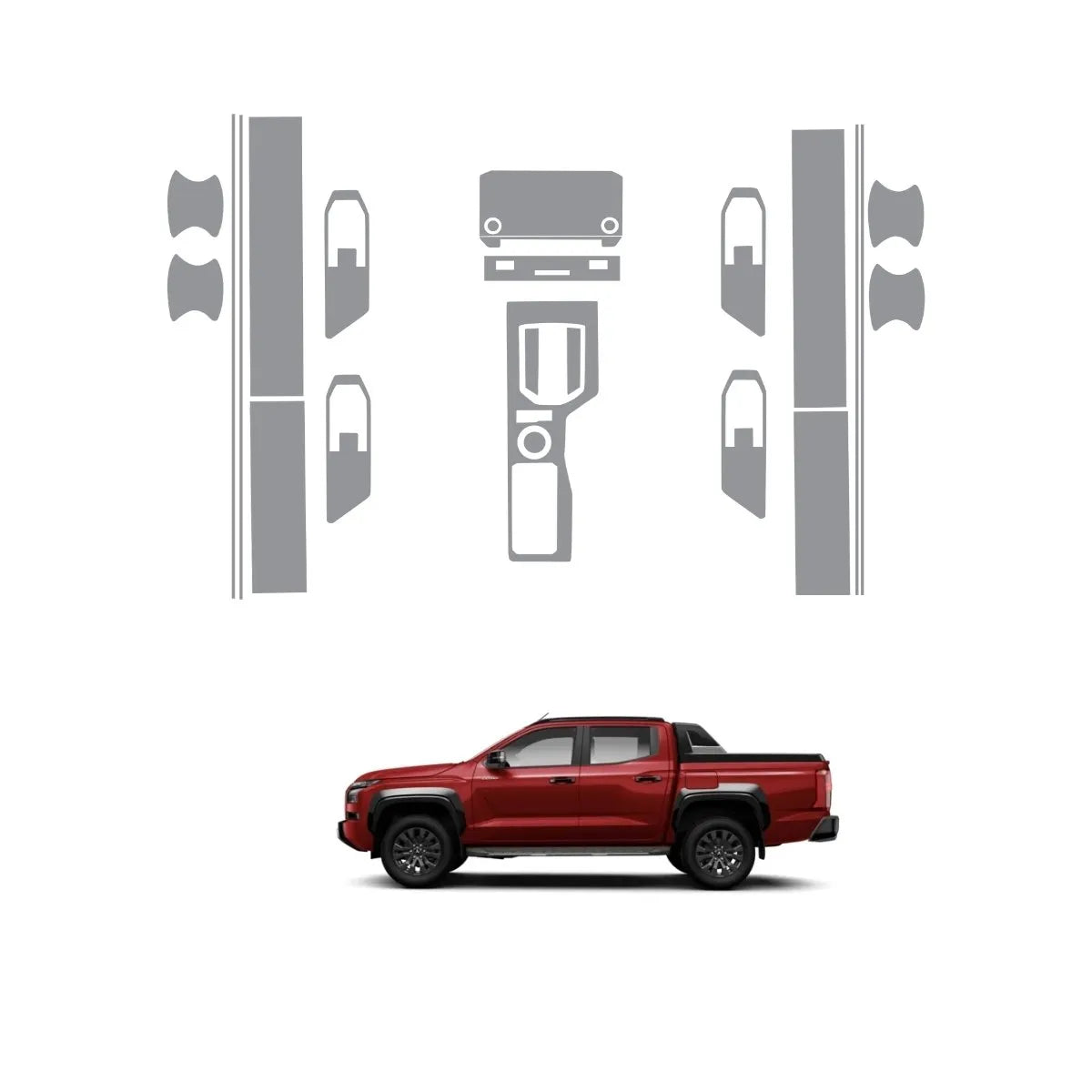 Película PPF Interior e Exterior Nova Triton Katana 2026 – Garantia de 5 Anos