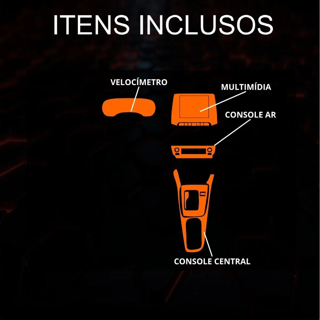 Película PPF Interior Completo Compass Sport T270 26