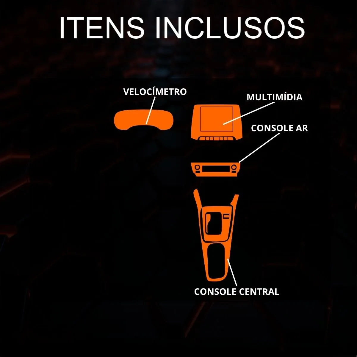 Película PPF Interior Completo Compass Sport T270 26