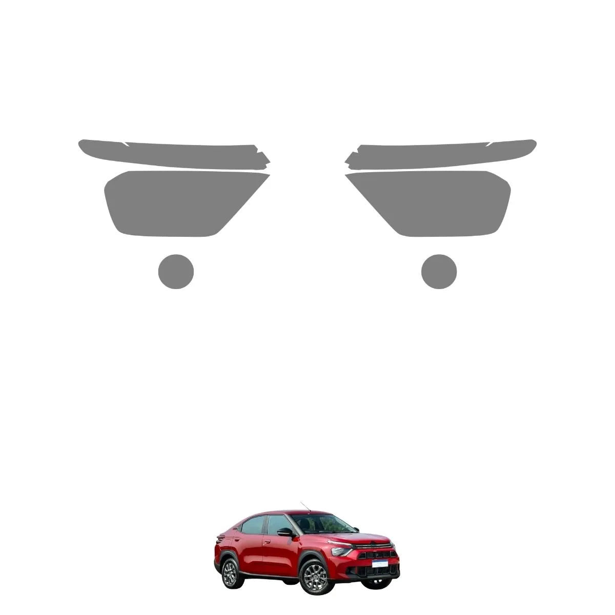 Película PPF Faróis Basalt Feel Turbo 200 25