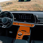 Película PPF Console Central Console Ar Kia Sportage 24 25