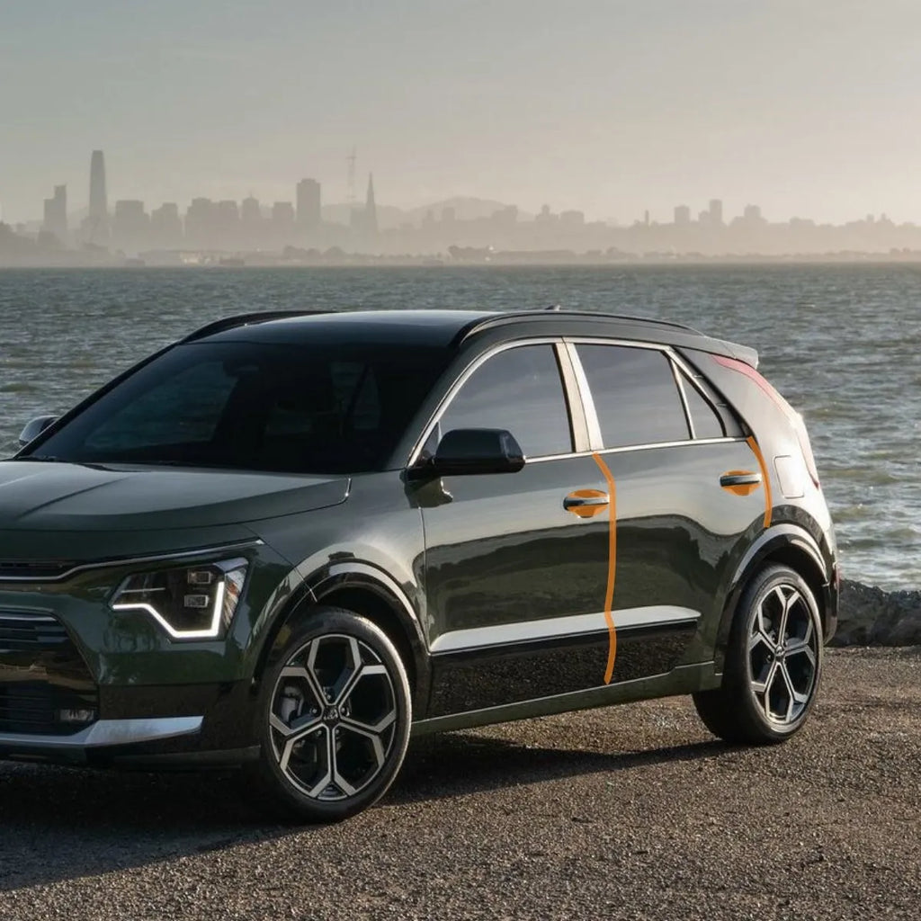 Película PPF Kit Proteção Portas Kia Niro Rio 23 25