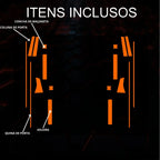 Película PPF Proteção de Portas BYD Song Premium 26