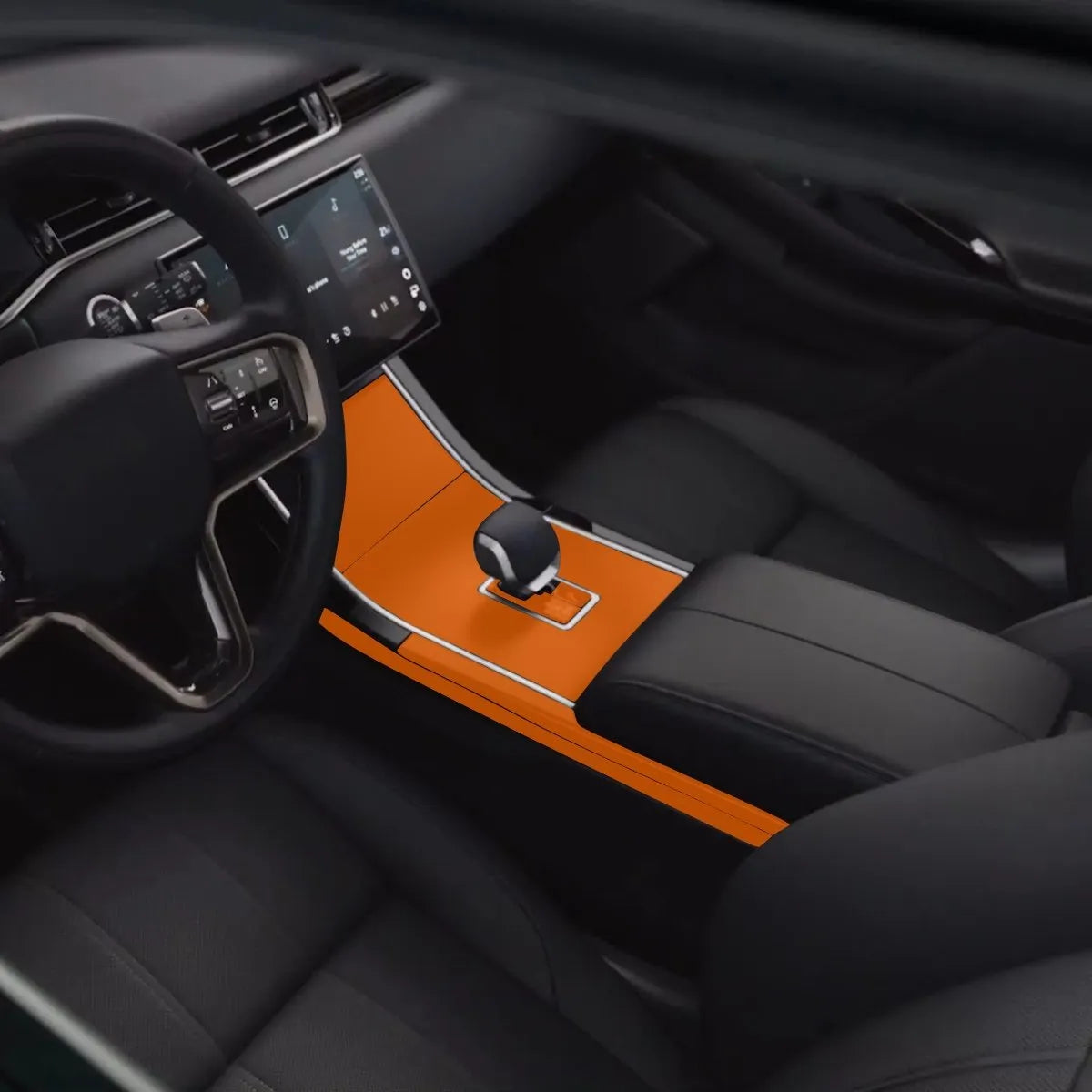 Película PPF Console Central Range Rover Evoque 2024 a 2025 – Garantia de 5 Anos