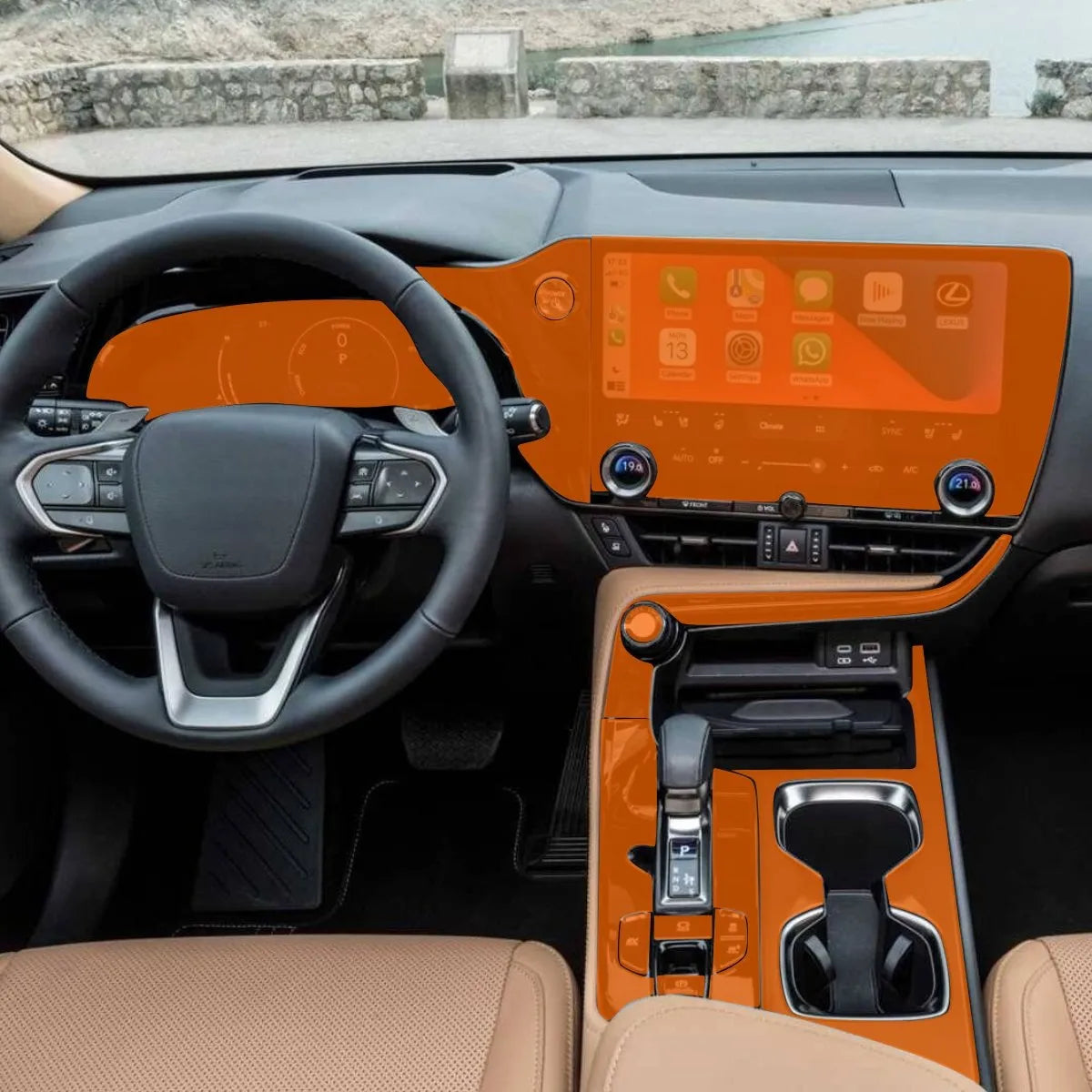 Película PPF Interior e Exterior Lexus NX 350h Luxury 2023 a 2025 – Garantia de 5 Anos