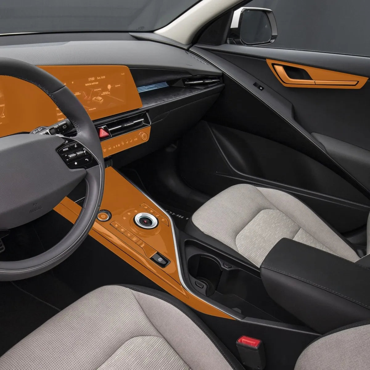 Película PPF Interior Exterior Kia Niro Rio 23 25