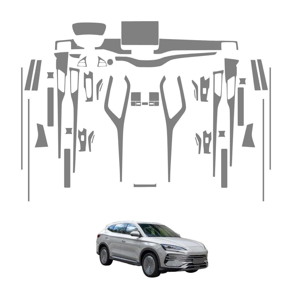 Película PPF Interior e Exterior BYD Song Plus 2026 – Garantia de 5 Anos