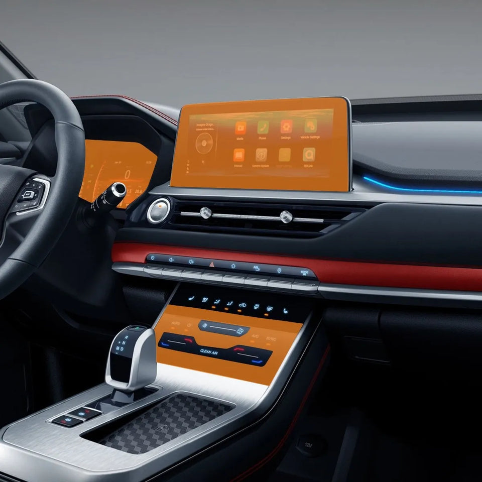 PPF Velocímetro Multimídia Console ar Tiggo 5x Sport 26