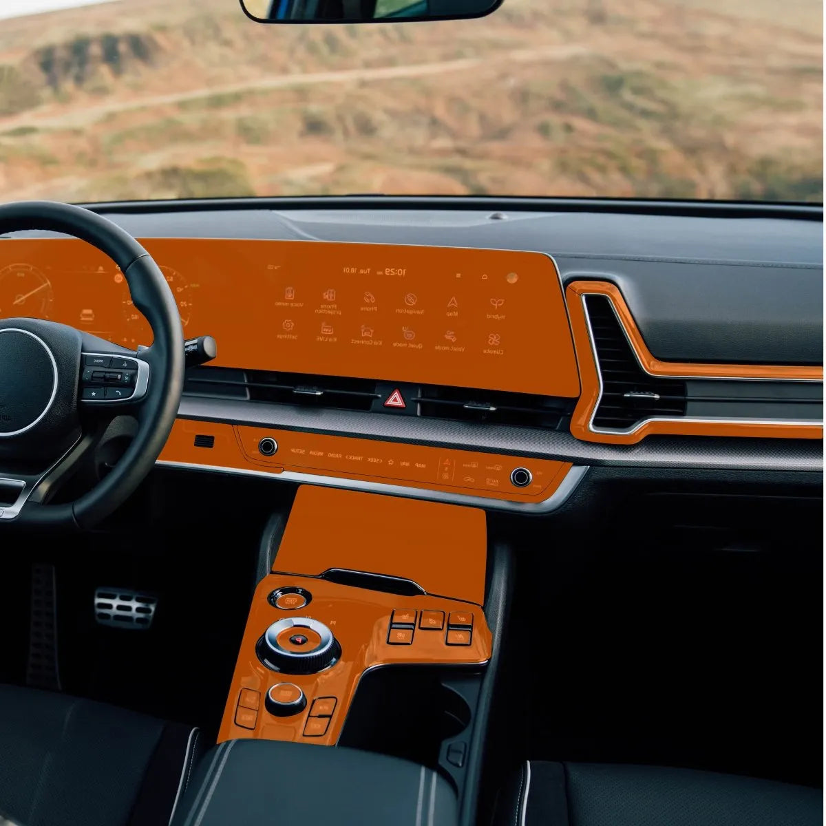 Película PPF Interior Exterior Kia Sportage 24 25