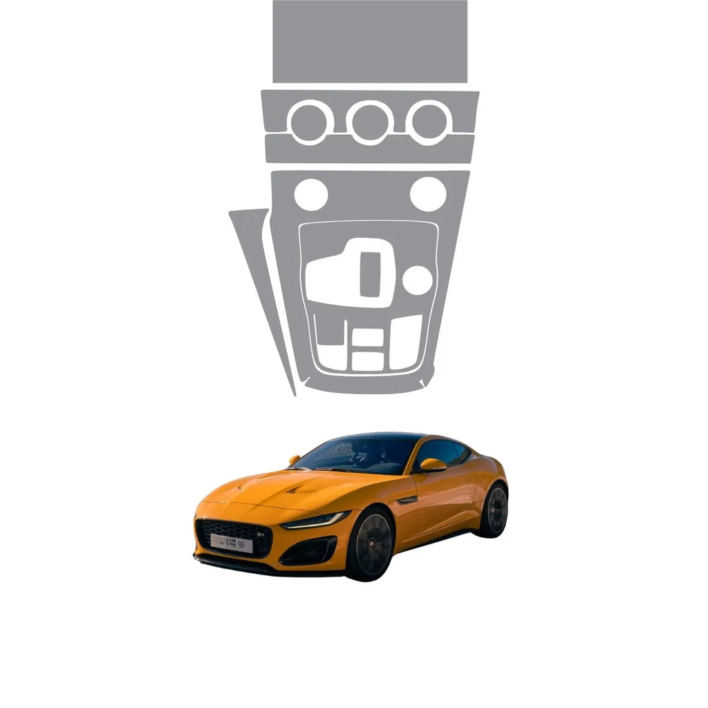 PPF Console Central Ar Multimídia Jaguar F Type Coupé 20 24