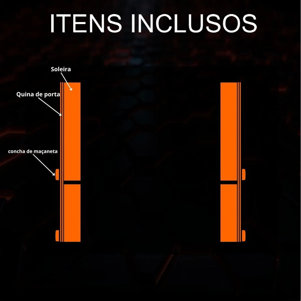 Película PPF Proteção de Portas Basalt Feel 25