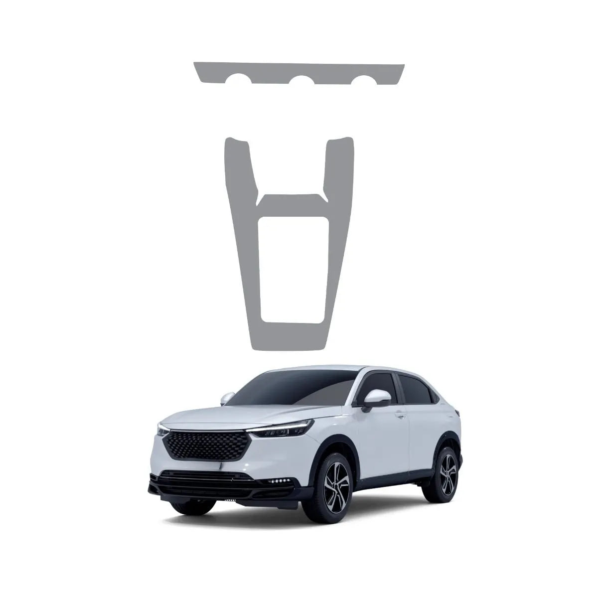 Película PPF Console Central e Console do Ar Honda HR-V 2026 – Garantia de 5 Anos