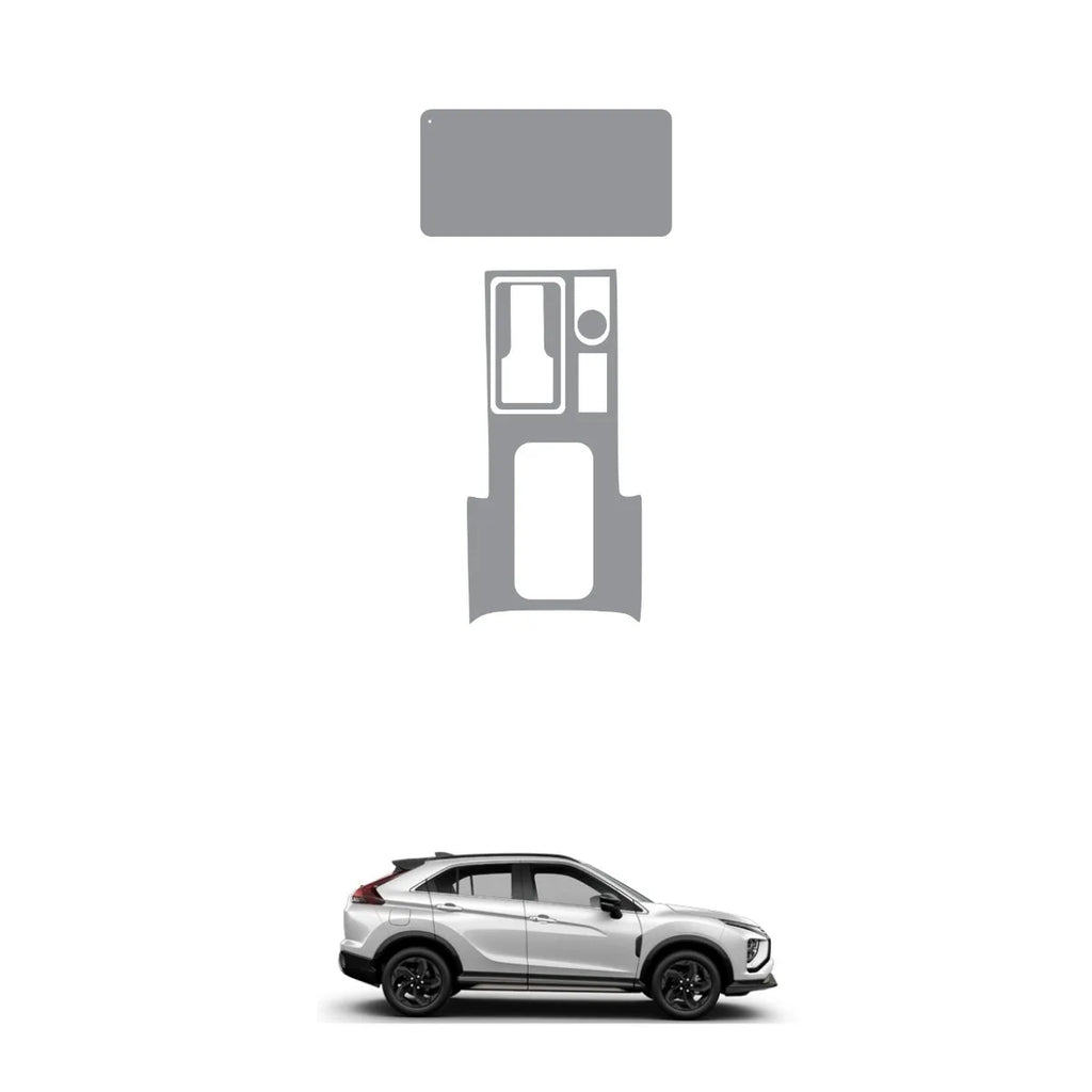 Película PPF Console Central e Multimídia Eclipse Cross HPE-S Black 4x4 2026