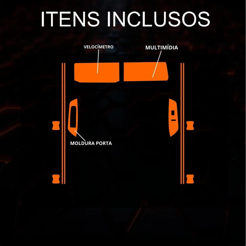 Película de PPF Interior Exterior Kicks Advance 25 26