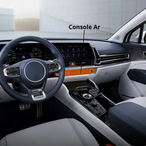 Película PPF Console Ar Kia Sportage 24 25