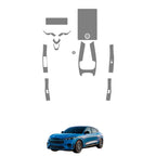 Película PPF Interior Completo Mustang Mach-E 2023 a 2025 – Garantia de 5 Anos