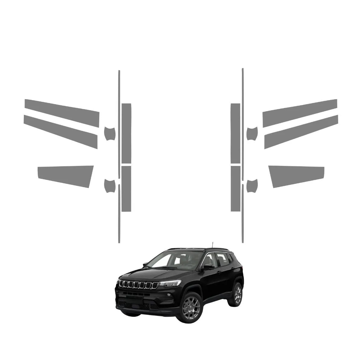 Película PPF Proteção de Portas Compass Sport T270 26