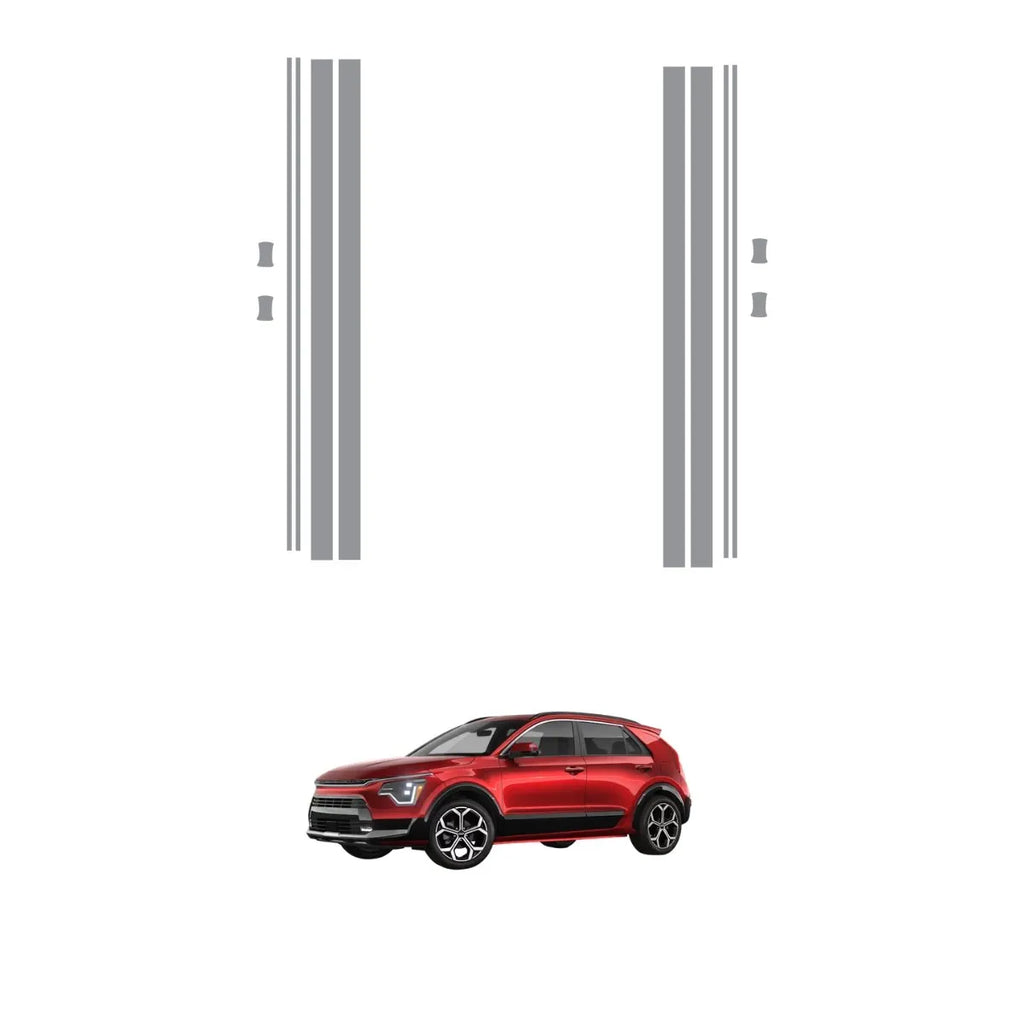 Película PPF Kit Proteção Portas Kia Niro Rio 23 25