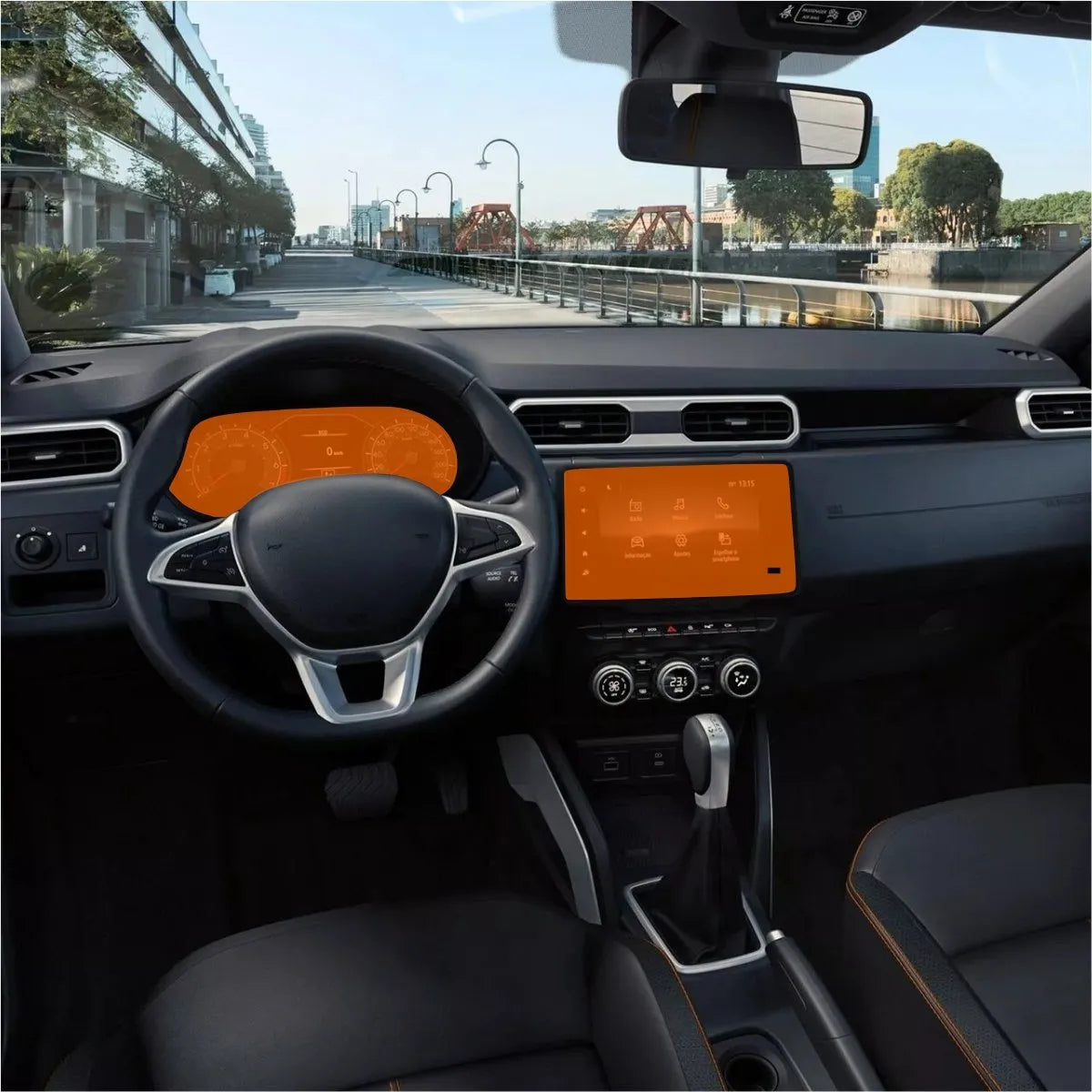 PPF Velocímetro Multimídia Duster Intense Plus MT 21 25