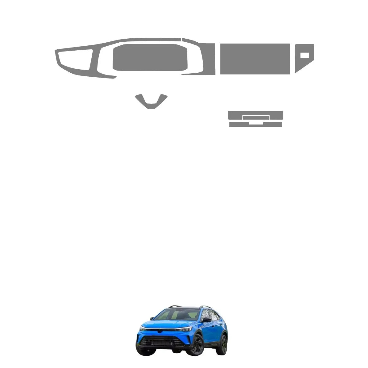 Película PPF Interior Completo Nivus Highline 2022 a 2026 – Garantia de 5 Anos