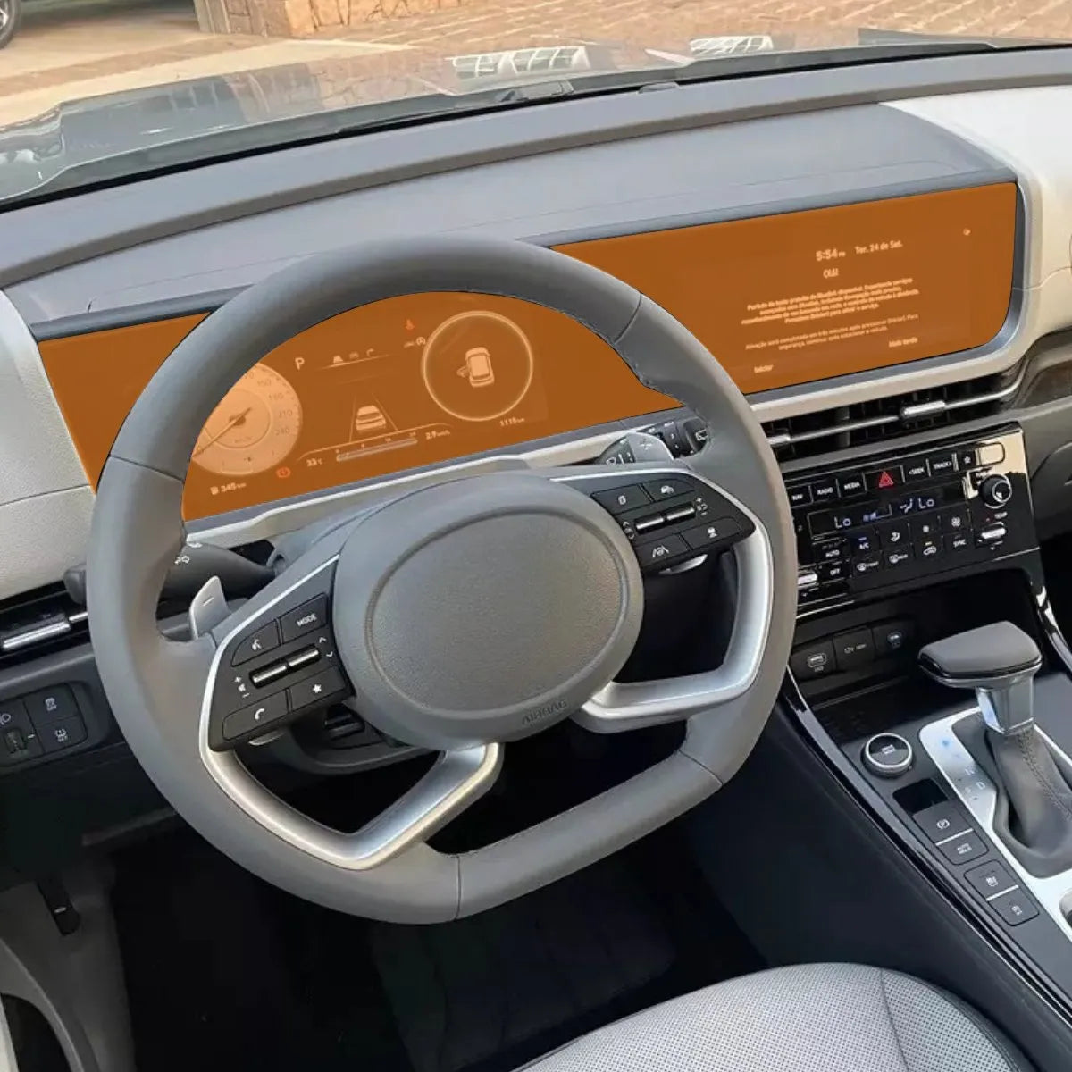 Película PPF Velocímetro Multimídia Creta 25