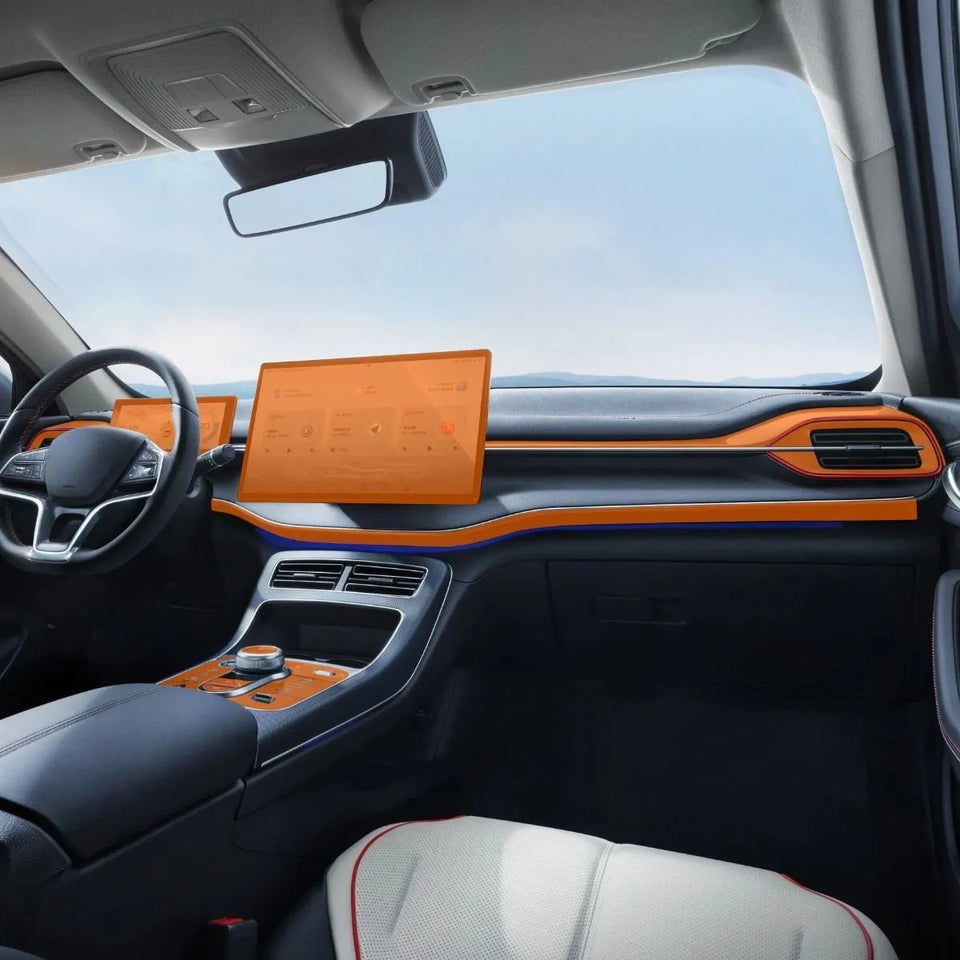Película PPF Interior Completo BYD King (GL e GS) 26