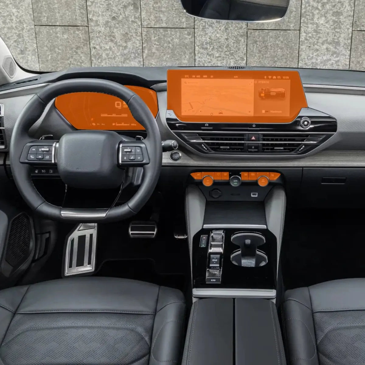 PPF Console Ar Velocímetro Multimídia Citroën C5 X 25