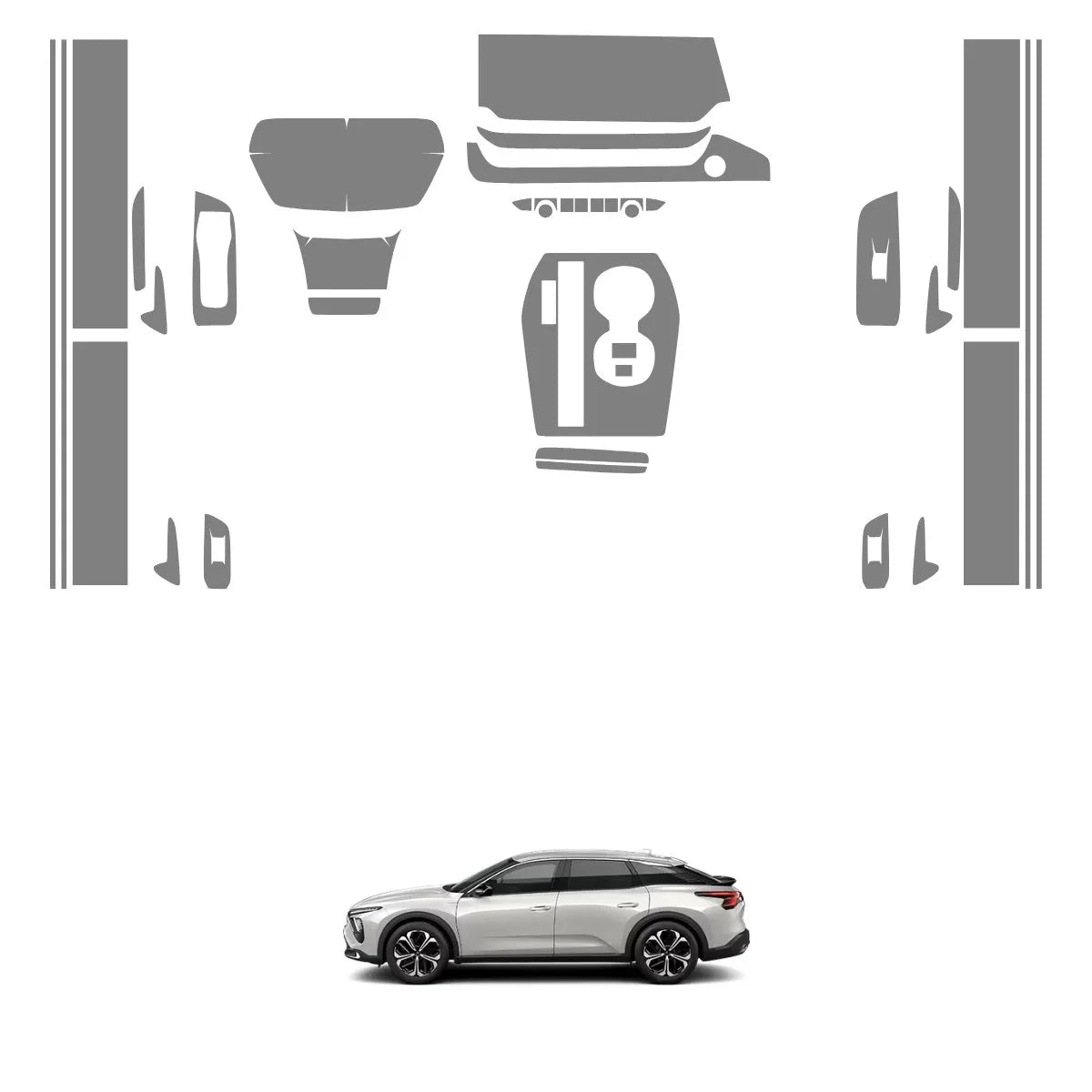 Película PPF Interior Exterior Citroën C5 X 25