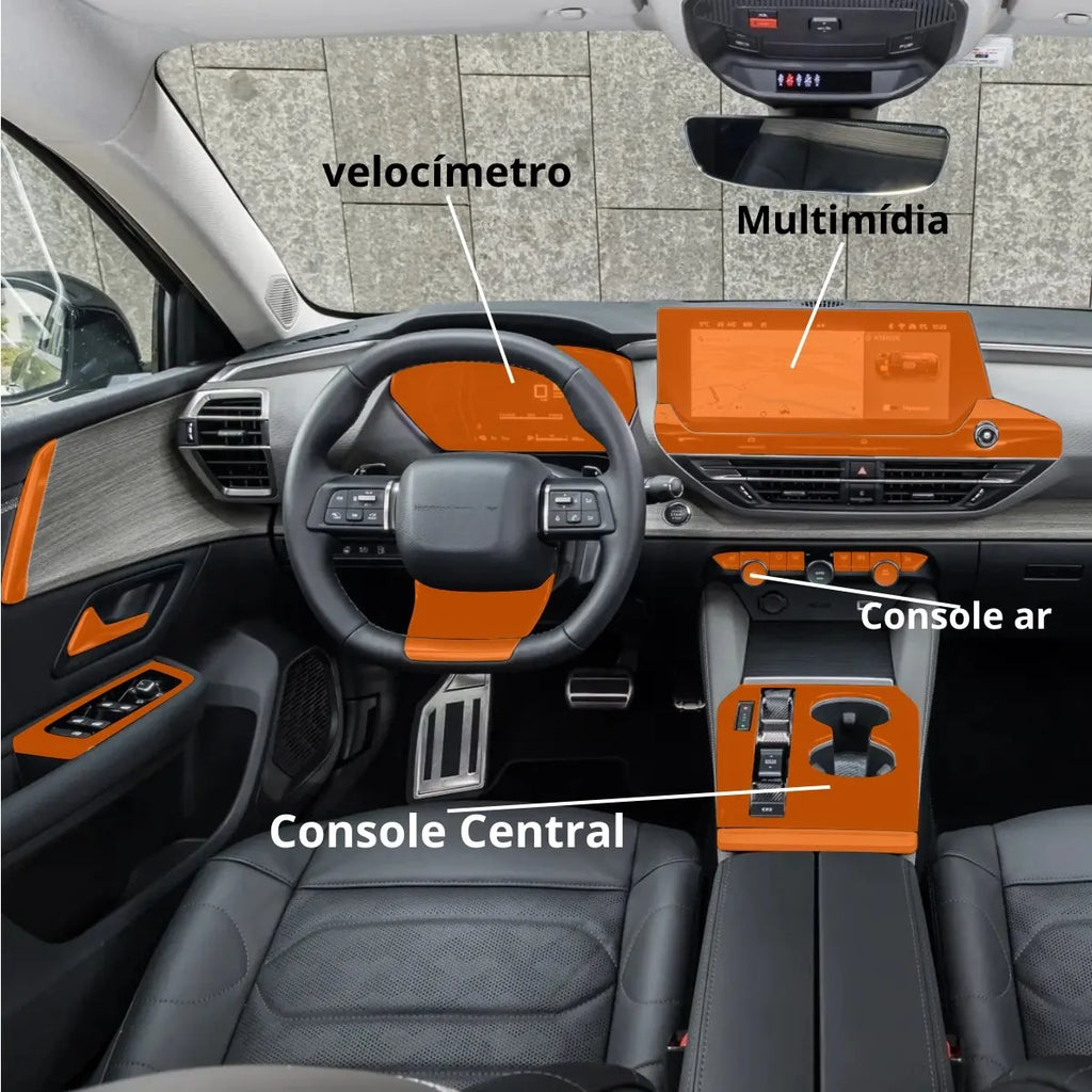 Película PPF Interior Exterior Citroën C5 X 25