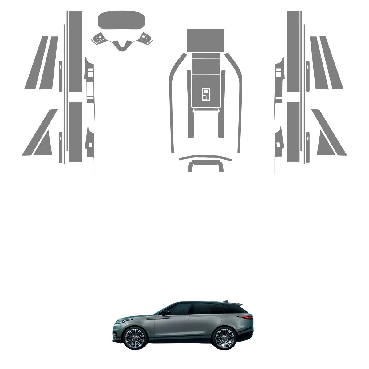 Película PPF Interior Exterior Range Rover Velar 24 25