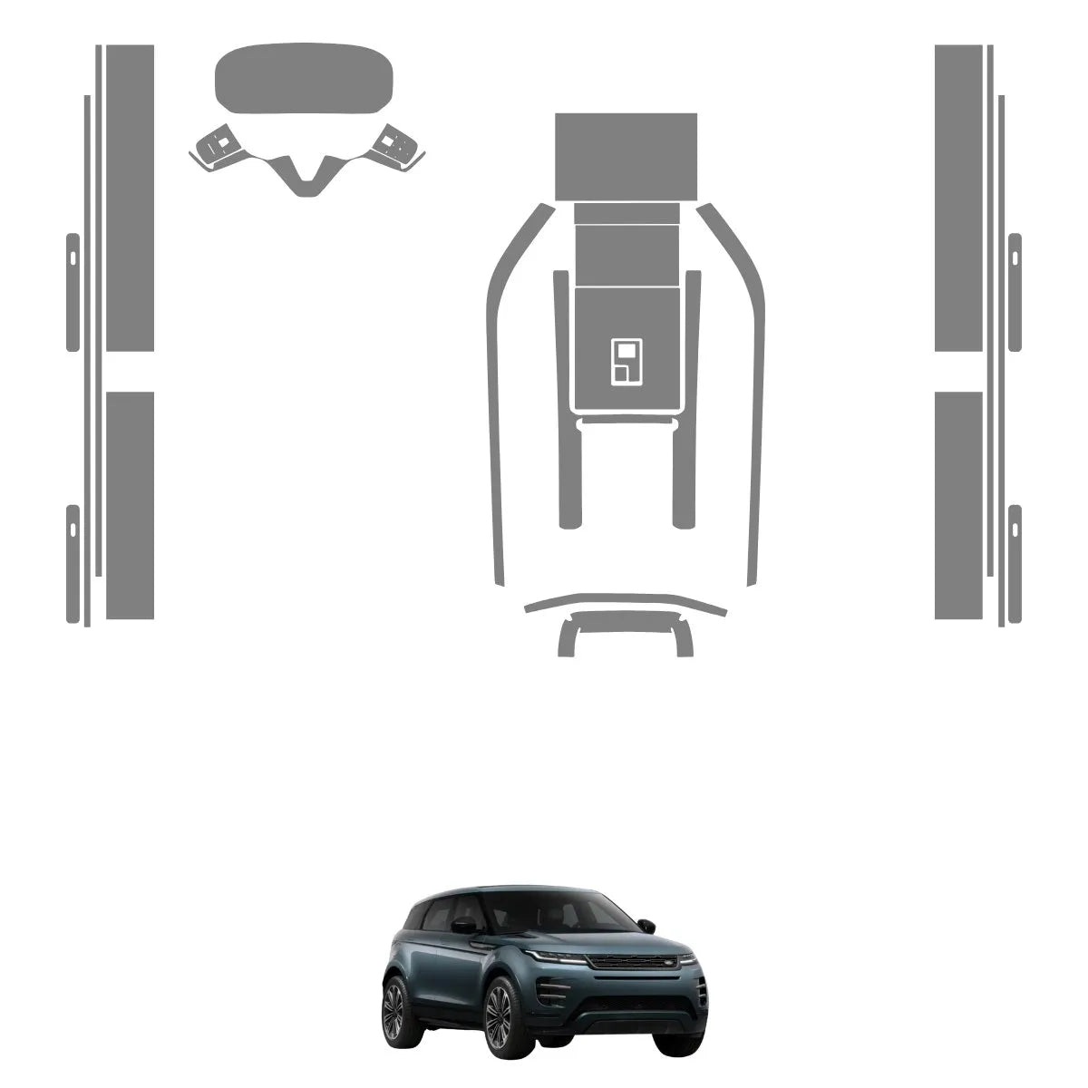 Película PPF Interior Exterior Range Rover Evoque 24 25
